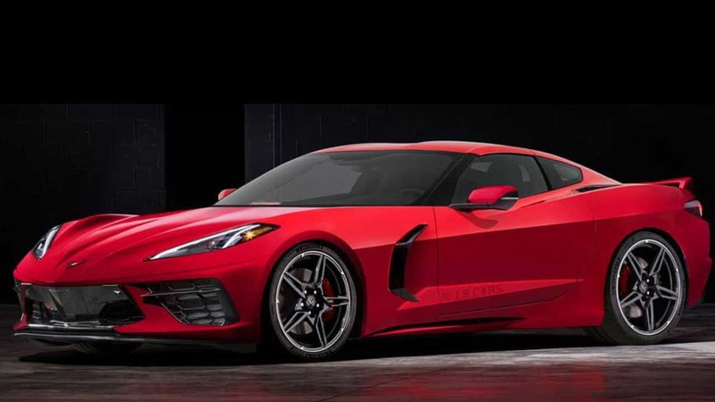 What a C8 FR car would look like...